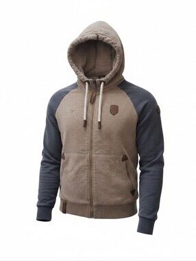 Naketano women's hooded zip up full zip sweater jacket Size S Unisex